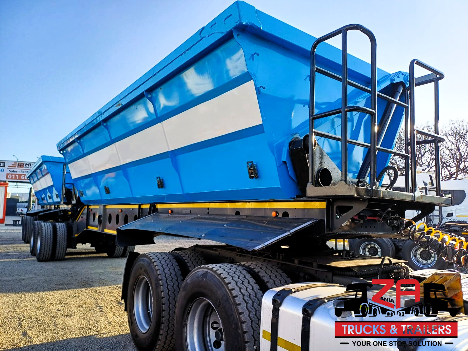 2018 AFRIT 40 CUBE SIDE TIPPER TRAILER #53197